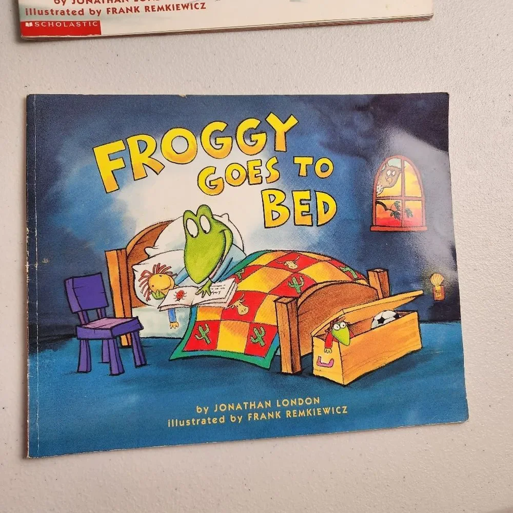 Froggy Children’s Book Lot of 3 by Jonathan London Scholastic Paperbacks